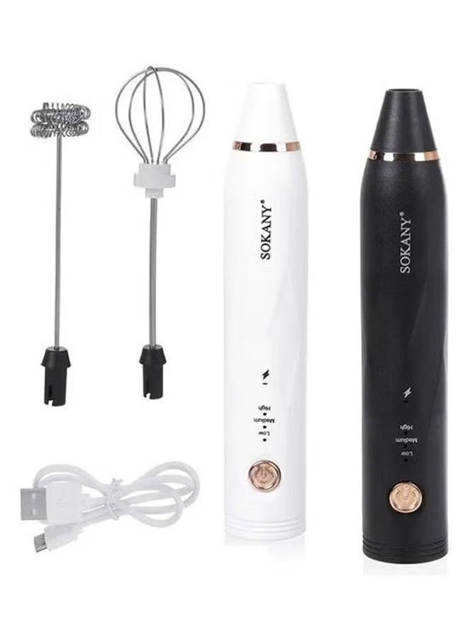 sokany USB Hand Stick Mixer - Egg Beater 30 W Sk-201A Multicolour  - Image 1