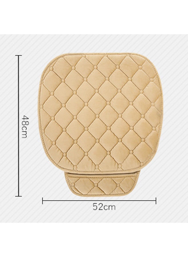 1pcs Soft Anti Slip Car Seat Cover Cushion Solid With Phone Pocket Breathable Auto Seat Protector Pad Universal Mat For Truck SUV and Van Car Accessories - Image 3