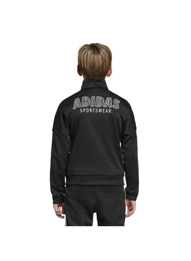 adidas أديداس جي هوت توب أسود جاكيت رياضي للأطفال