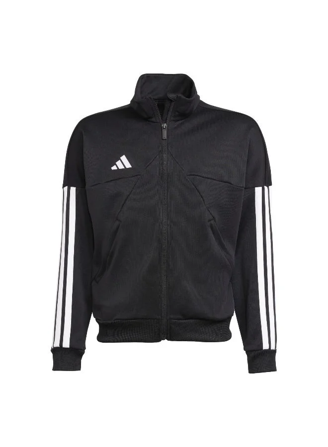 اديداس أديداس جي هوت توب أسود جاكيت رياضي للأطفال