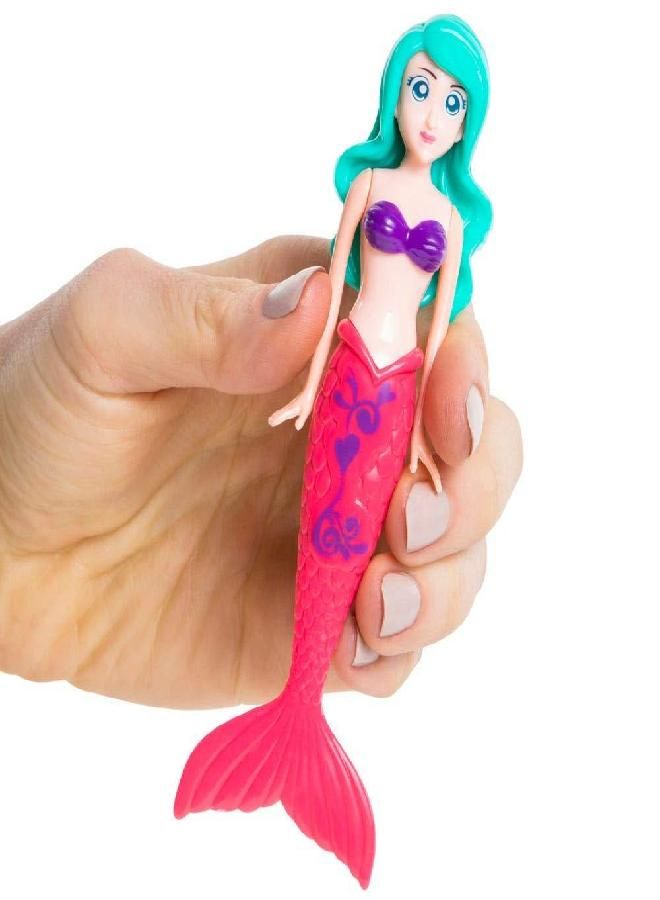 Banzai Fun Stuff Banzai Spring and Summer 3 Piece Magical Mermaid Dolls, in Assorted Colors - Image 3