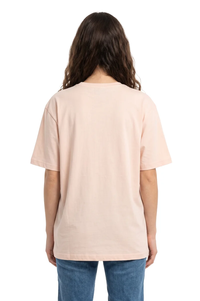 UNIVERSAL Jurassic World Women's Graphic T-Shirt | Pink Dinosaur Print Casual Crew Neck Tee