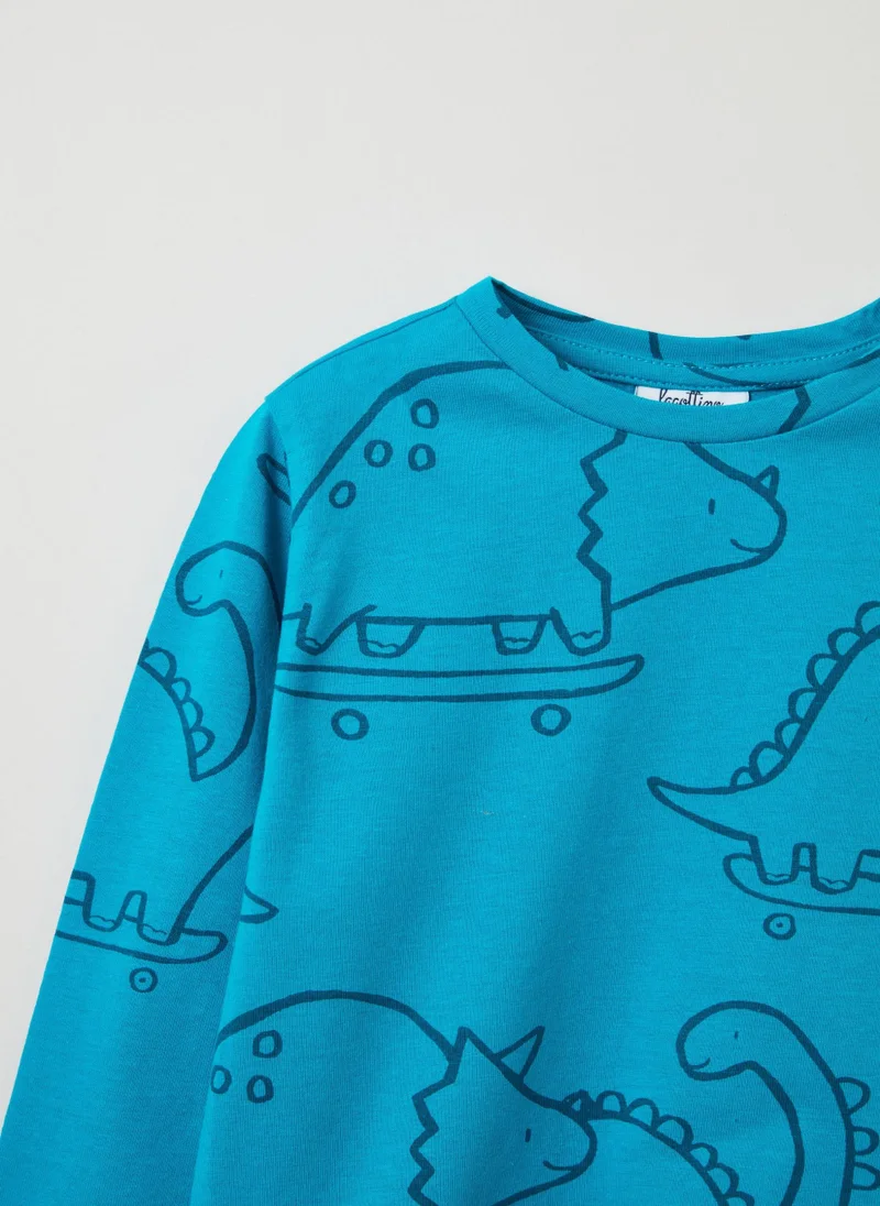 Ovs Long-Sleeve T-Shirt With Print