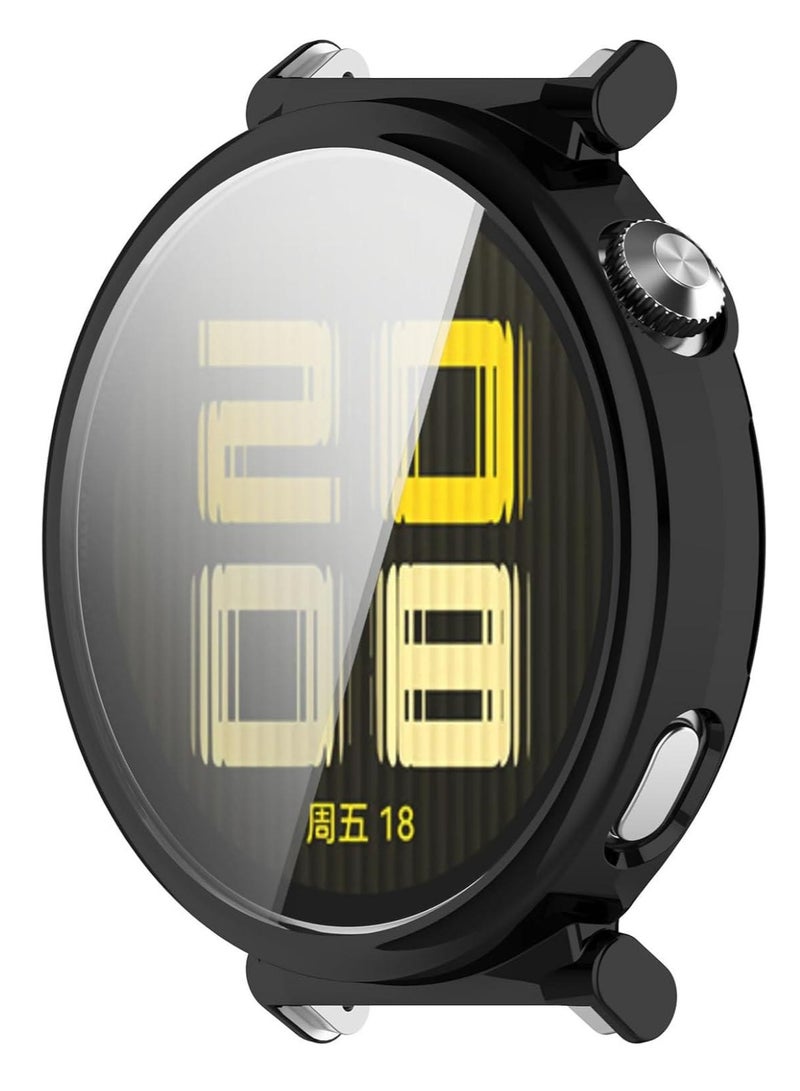 Cover for Huawei GT5 41mm 360 Silicone Case With Full Protecion - Black - Image 2