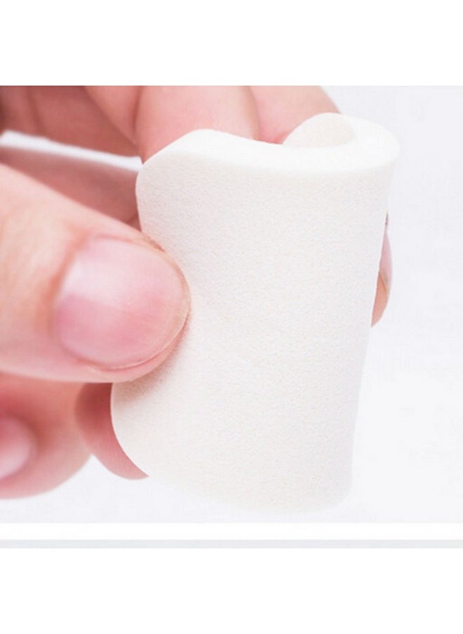 Aysekone - Rectangle Women Lady Beauty Makeup Foundation Powder Puff Facial Face Soft Sponge Cosmetic Puff (White Color) - Image 1
