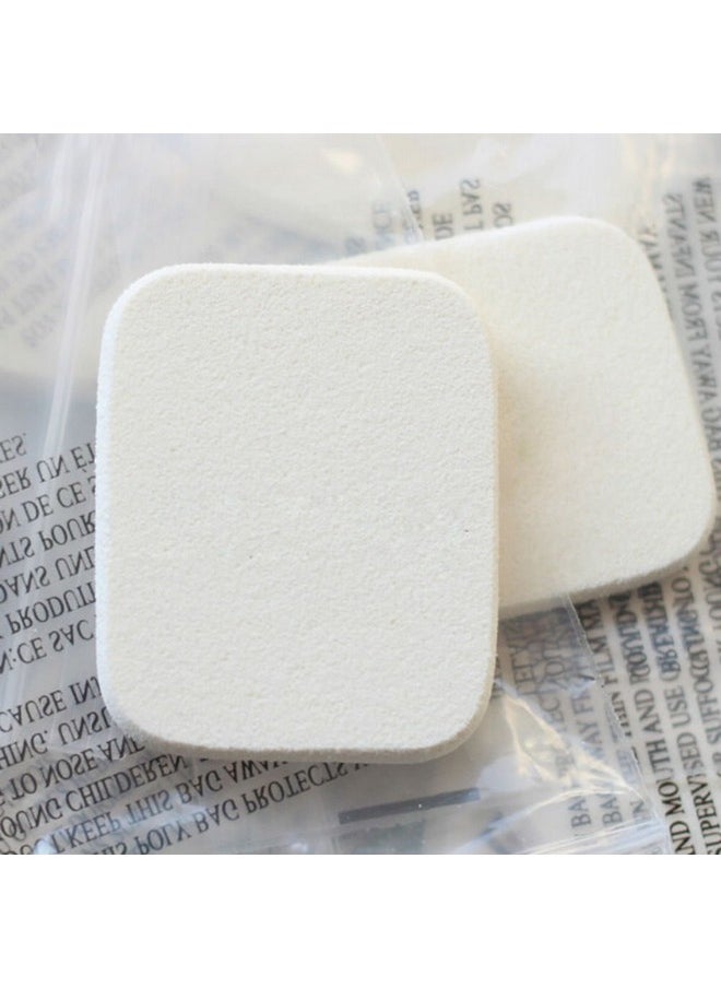 Aysekone - Rectangle Women Lady Beauty Makeup Foundation Powder Puff Facial Face Soft Sponge Cosmetic Puff (White Color) - Image 1