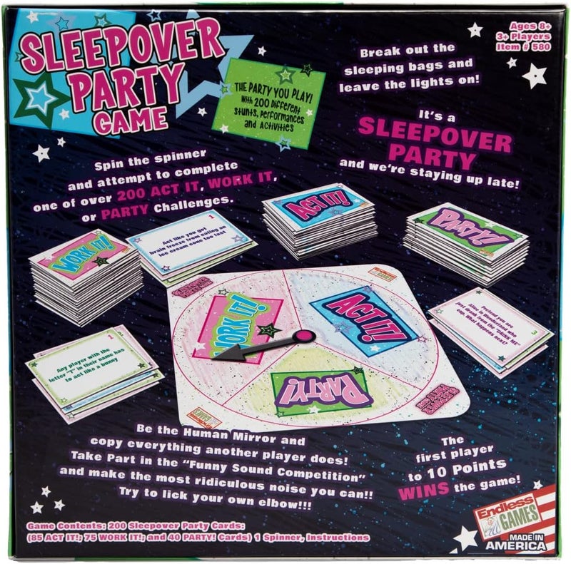 Endless Games Sleepover Party - The Party You Play - Activity for Kids Ages 8 and Up - Image 2