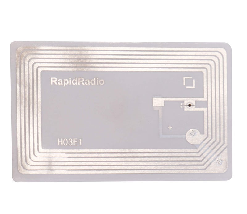 RapidRadio 13.56 MHz ISO 15693 ISO 18000-3: iCode SL2S2002/SL2S2102 SLIX HF RFID Library Book Tag - Pack of 1000 - Image 1