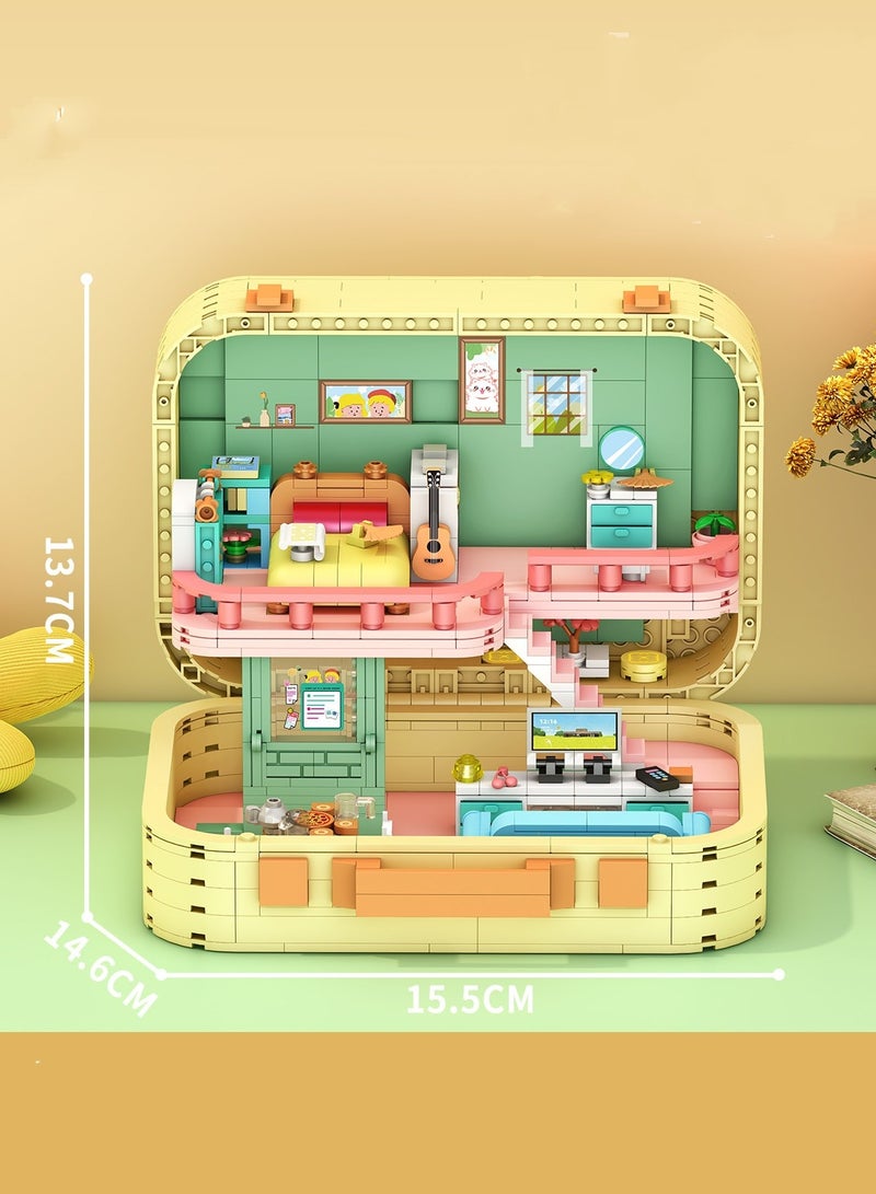 Street View Hut Compatible With LEGO Puzzle Assembly Small Building Block Toys  - Image 1
