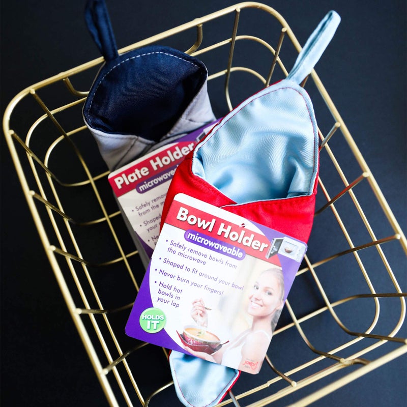 Jokari Hot Bowl Holders are Microwavable and Combine Benefits of a Hotpad and Cozy for a Hot  Warm or Even Cold Soup Bowl or Pot. Stabilizer and Hugger Shaped for Large and Small Bowls for Easy Eating - Image 3