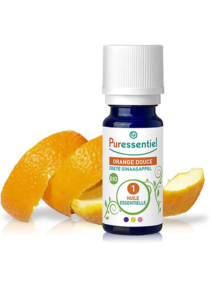 Puressentiel Essential Oils for Diffusion | Infused with Peppermint Blend| Enriched with Essential Oils | For Inhalation, Massage, Bath | Herbal plant scented oil | Undiluted | 10ml  - Image 1
