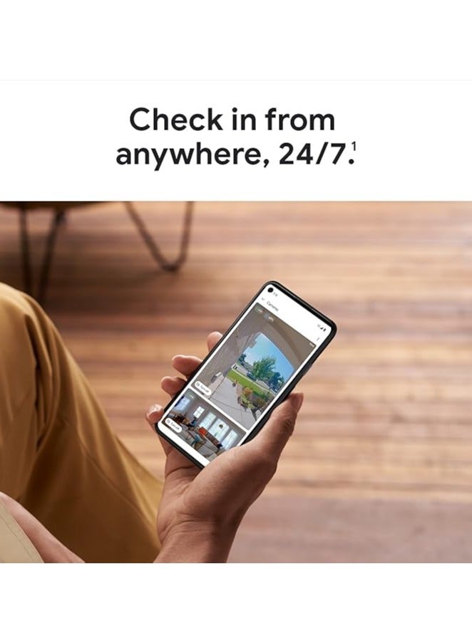 Google Nest Doorbell (Battery) - Wireless Doorbell Camera - Video Doorbell - Ash-‎GA02075-US - Image 2