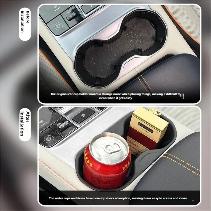 Cup Holder Console Armrest Storage Box For BYD Seal U Sealion 6 Song Plus Champion Edition 2023-2025 Car Interior Accessories - Image 4