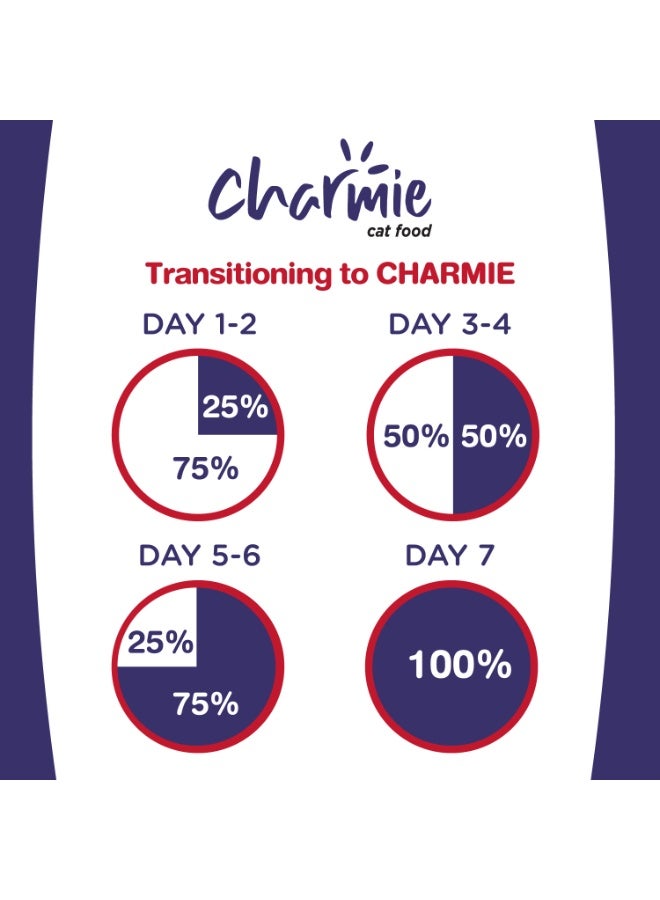 Charmie Dry Cat Food Salmon Flavor 10 kg - Image 4