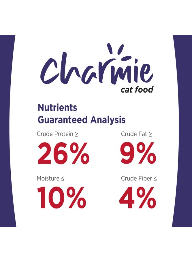 Charmie Dry Cat Food Salmon Flavor 10 kg - Image 3
