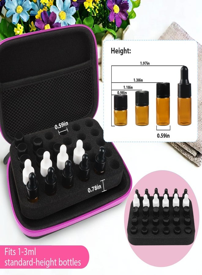 ZORETCO Essential Oil Storage Holder Organizer Carrying Case, Essential Oils Box Holds 30 Bottles 1ml- 3ml Bottle Travel Storage Organizer Bag for doTERRA & Young Living (Box Only) - Image 2