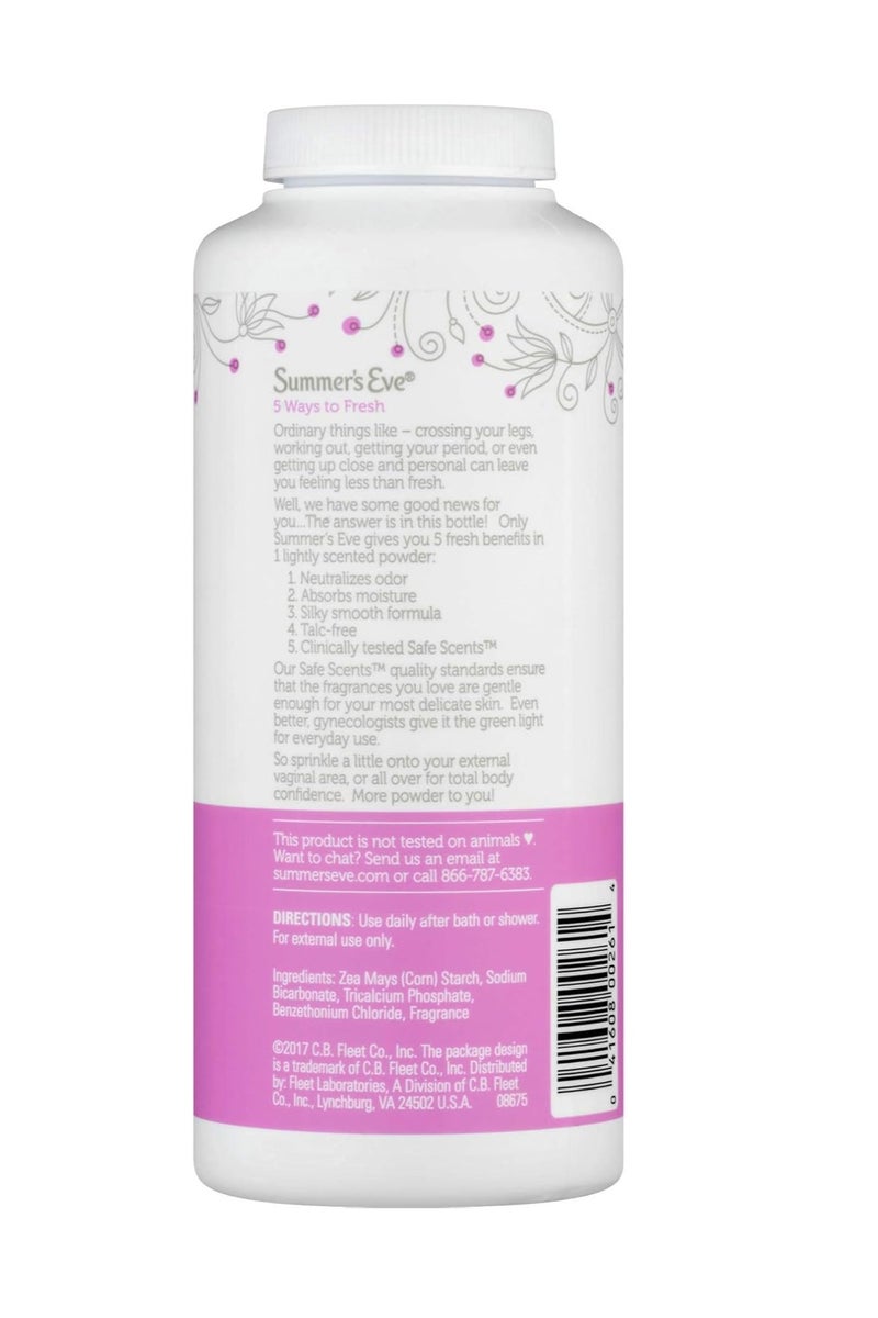 Summer's Eve Island Splash Body Powder, 8 Oz - Image 2