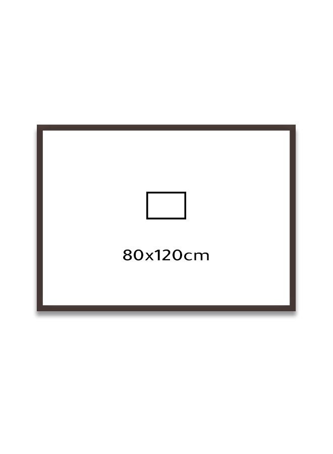 Marktna Canvas Wall Art For Wall Decoration Roses Design With A Hollow Brown Frame Size 120x80cm One Piece - Image 4