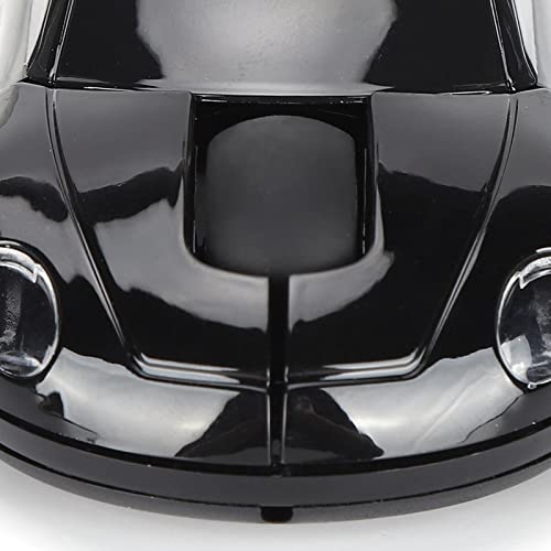 DIMU Laptop Mouse, Wireless Mouse Mini Car Shape Professional Optical Positioning with USB Receiver for Laptop for Computers for Office(Black) - Image 3