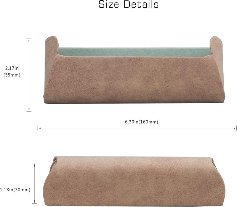 VisionGlobal Hard Shell Eyeglass Case for Eyeglasses and Sunglasses for Men/Women and Kids - Image 3