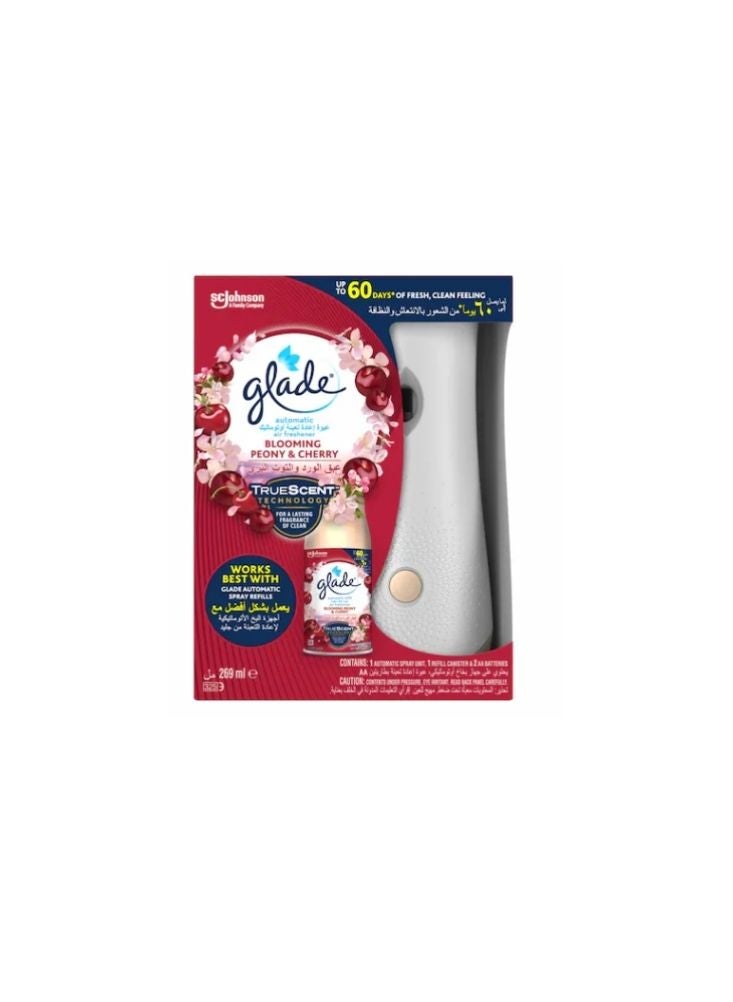 جليد مجموعة رذاذ جليد الأوتوماتيكية مع إعادة تعبئة برائحة الفاوانيا والكرز - Image 1