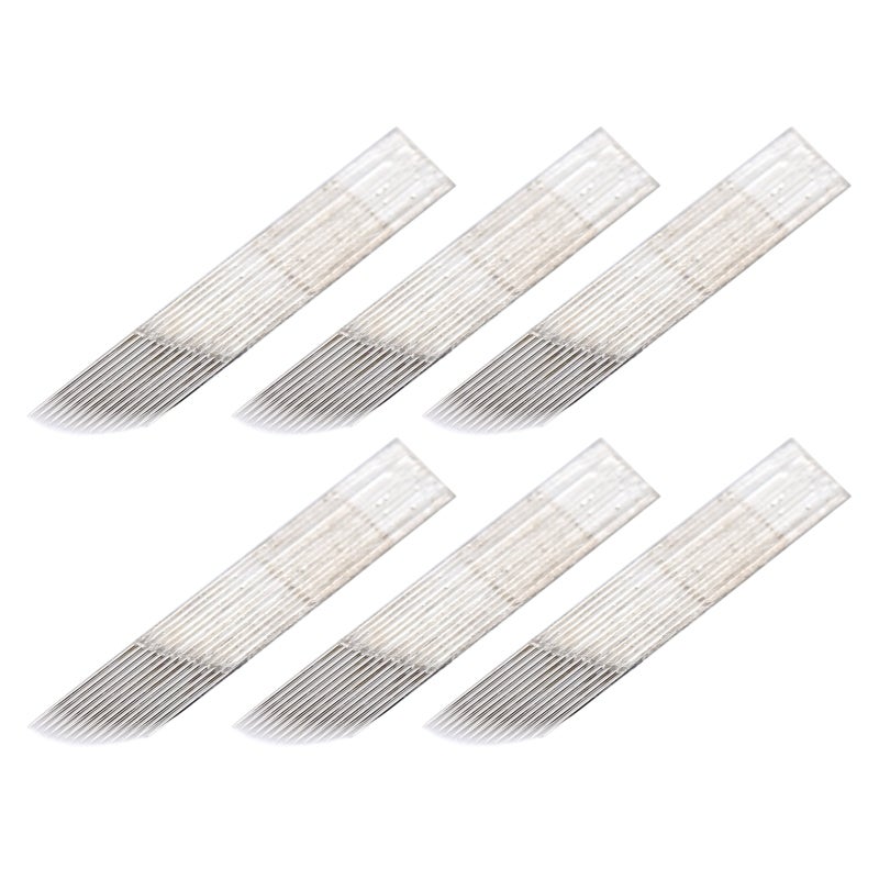 Microblading Pen Needle Disposable High Precise Steel - Fast Coloring Low Skin Damage Eyebrow Needle Blades for Beginner Eyebrow Tattoo & Makeup - Image 3