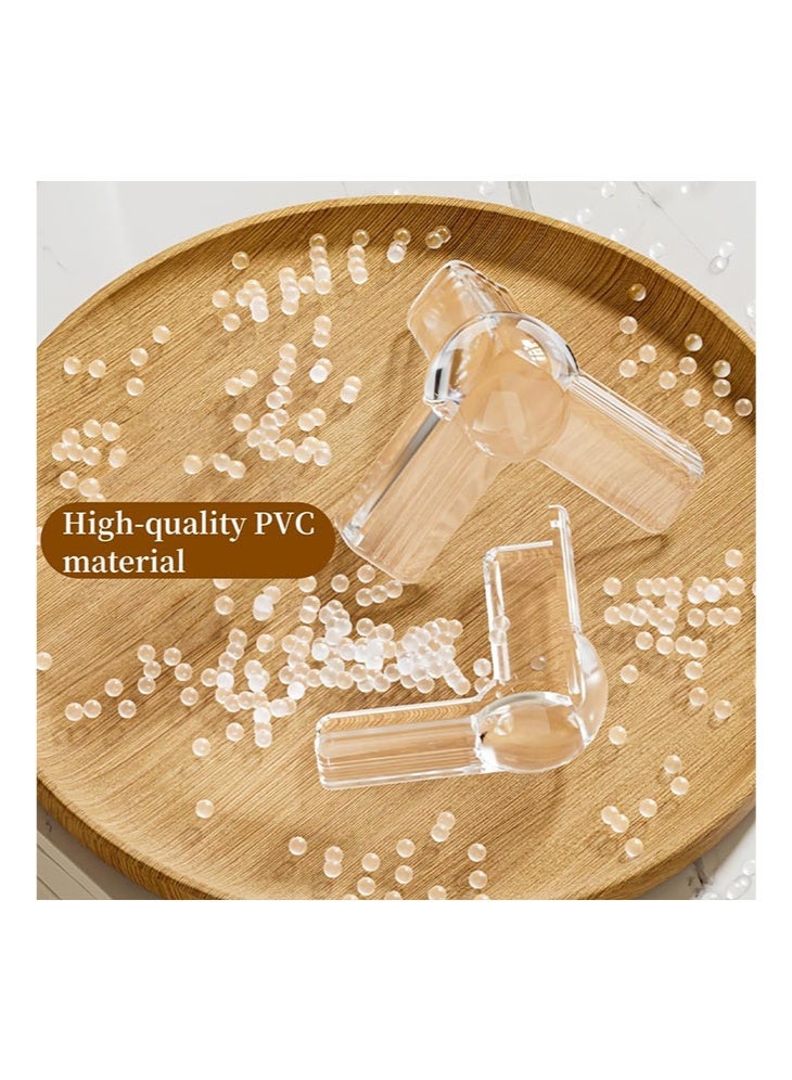 meayul Corner Protector Baby 12 Pack, Baby Proofing Soft Corner Protector, Table Corner Protectors for Furniture Corner Guard & Edge Safety Bumpers Baby Proof Corners and Edges Table Corner Covers Baby Safety Baby Proofing Corner Guards Rubber - Image 4