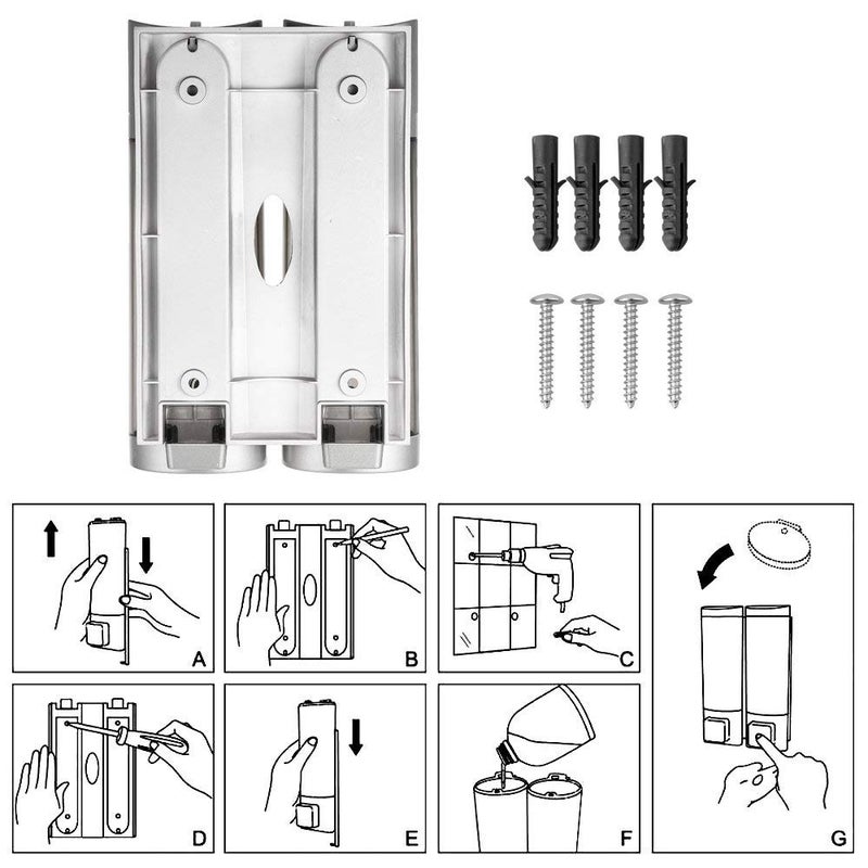 Dolphy Soap Dispenser - 200ml (Set of 2) - Image 5