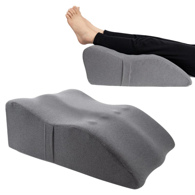 itcozy Leg Elevation Pillow with Soft Memory Foam, Wedge Pillow for Reading, Rest, Surgery, Relieves Back, Swelling, Hip, Knee Pain and Improves Blood Circulation - Image 1