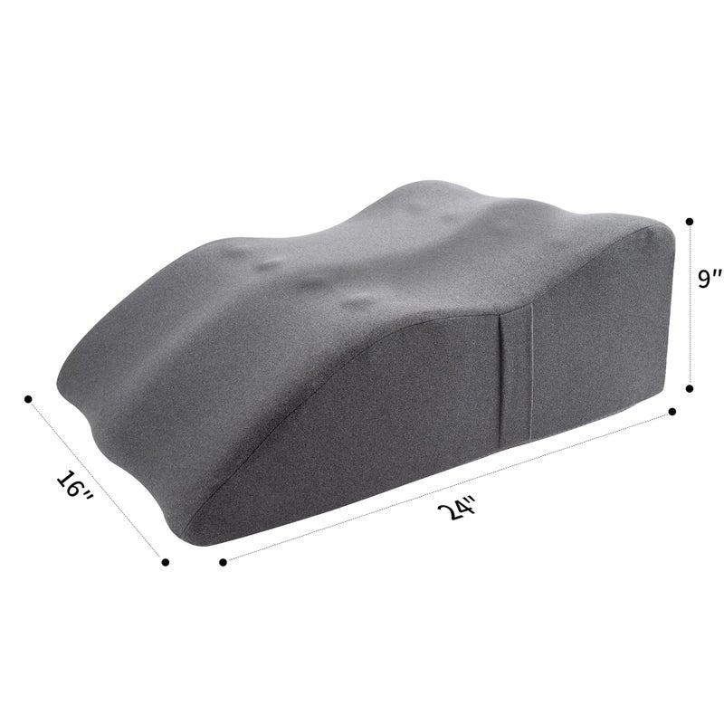 itcozy Leg Elevation Pillow with Soft Memory Foam, Wedge Pillow for Reading, Rest, Surgery, Relieves Back, Swelling, Hip, Knee Pain and Improves Blood Circulation - Image 5
