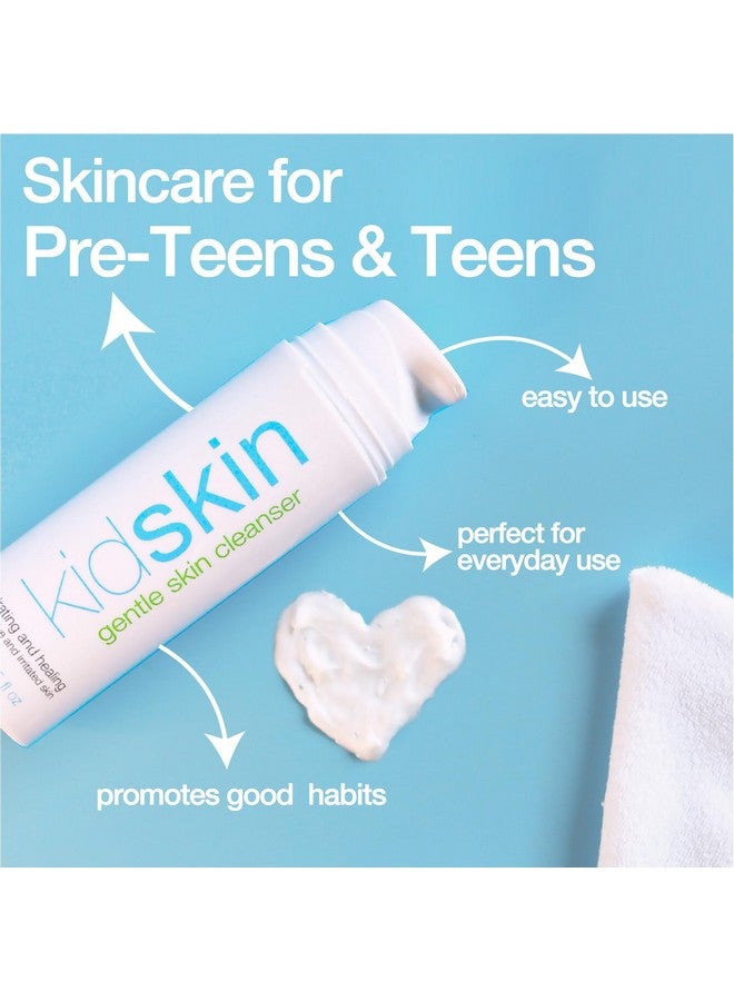 Kidskin Gentle Skin Cleanser for All Skin Types - Face Wash for Kids- Hydrating Facial Cleanser for Teens Girls & Boys - Preteen Care for 8 Years Old or Above, Cruelty-Free- 5 fl. oz - Image 4