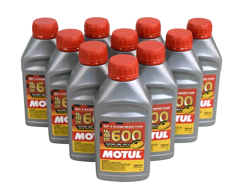 Motul MTL100949 8068HL RBF 600 Factory Line Dot4 100 Percent Synthetic Racing Brake Fluid500 300 ml