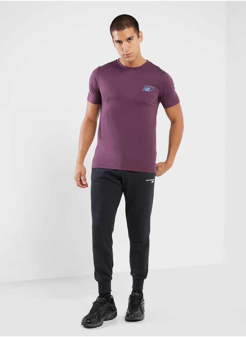 New Balance Essential Heathertech Graphic T-Shirt  - Image 4