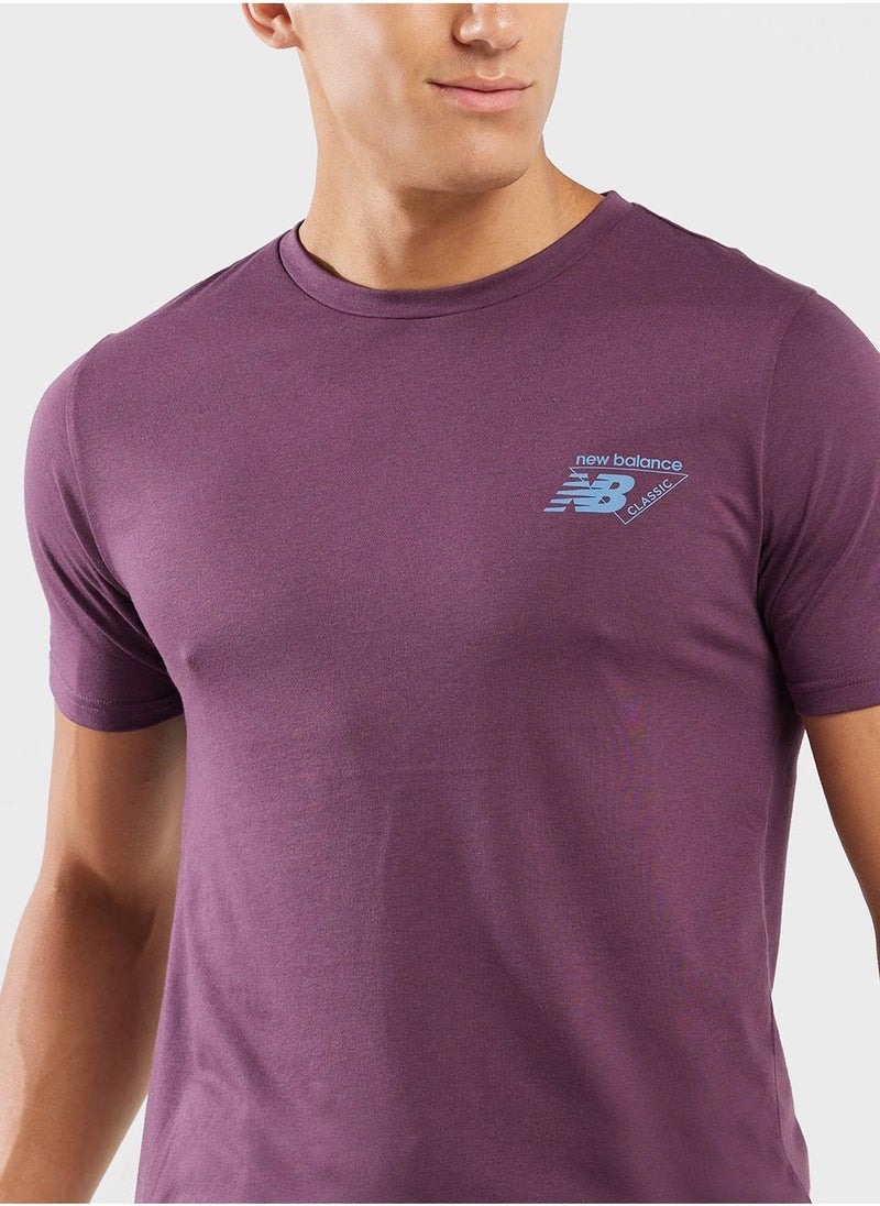New Balance Essential Heathertech Graphic T-Shirt  - Image 3