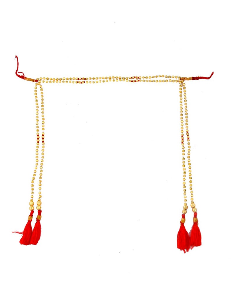 Anuradha موندافاليا أنوراده آرت الذهبية المصممة الأنيقة الرائعة التقليدية لحفل الزفاف الماراثي - Image 1