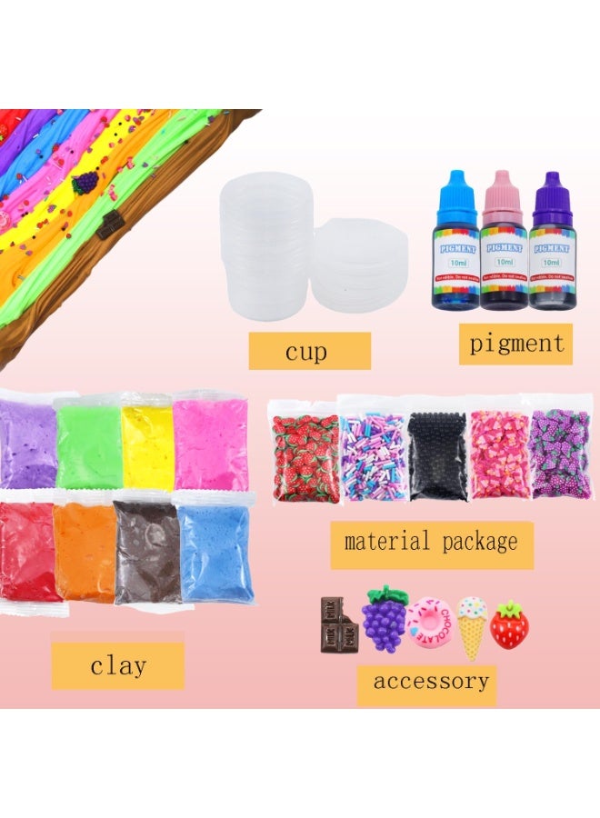 SIMDOW Slime Bucket Kit for Kids - 35 Add-ins, DIY Premade Slime Set, Jumbo Gift for Boys & Girls Ages 6-12, Party Favors & Sensory Toy - Image 3