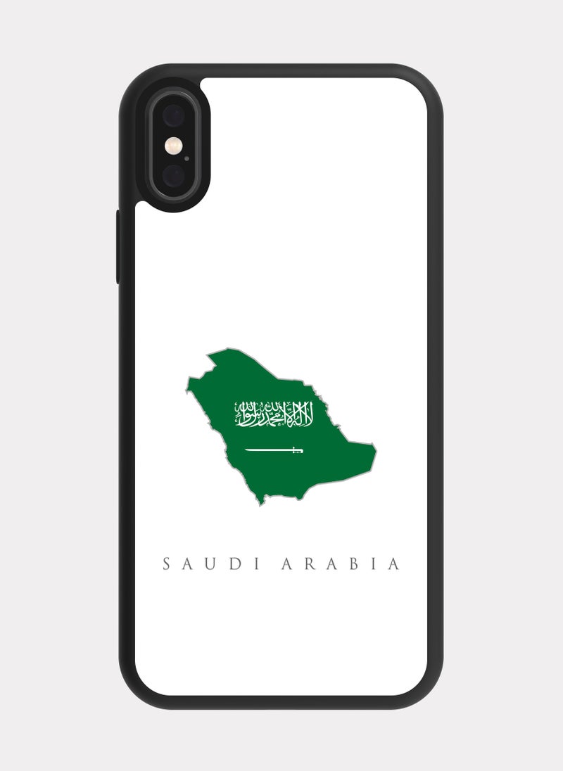 بكسلات كفر ايفون اكس السعودية العظمى ابيض - Image 1