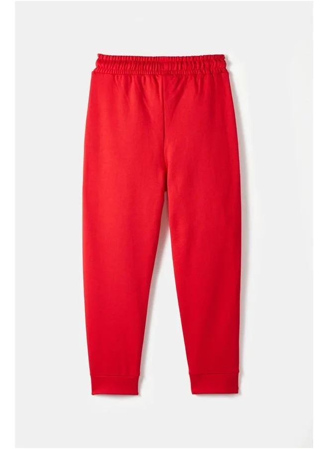 JUNE June Kids Cotton Basic Sweatpant Red