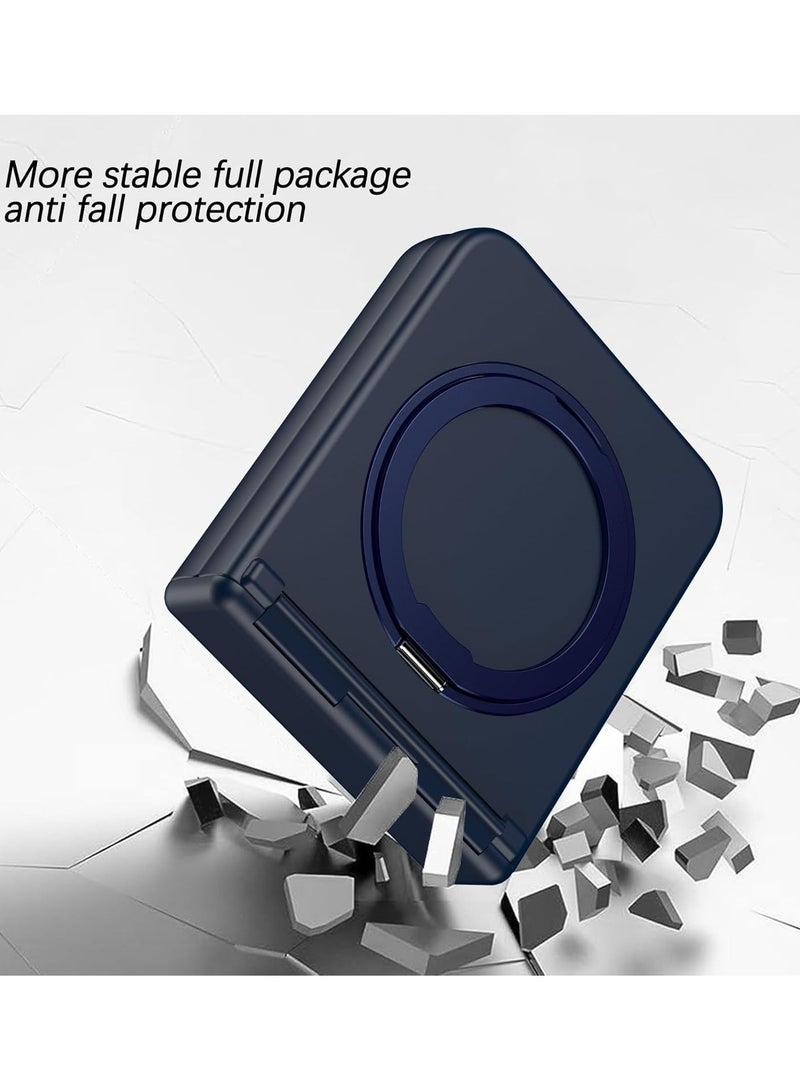 general Case for Samsung Galaxy Z Flip 6 (2024),Magnetic Anti-fall Phone Case with Ring Stand,Compatible with Wireless Charging,Ultra-thin Durable Protective Back Cover - Image 5