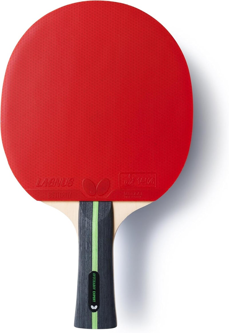 Butterfly Ovtcharov Expert Table Tennis Bat, Professional Table Tennis Bat for Advanced & Competition Players, ITTF Approved for Competitions, Extremely Grippy/Sticky Pads for Maximum Spin - Image 2