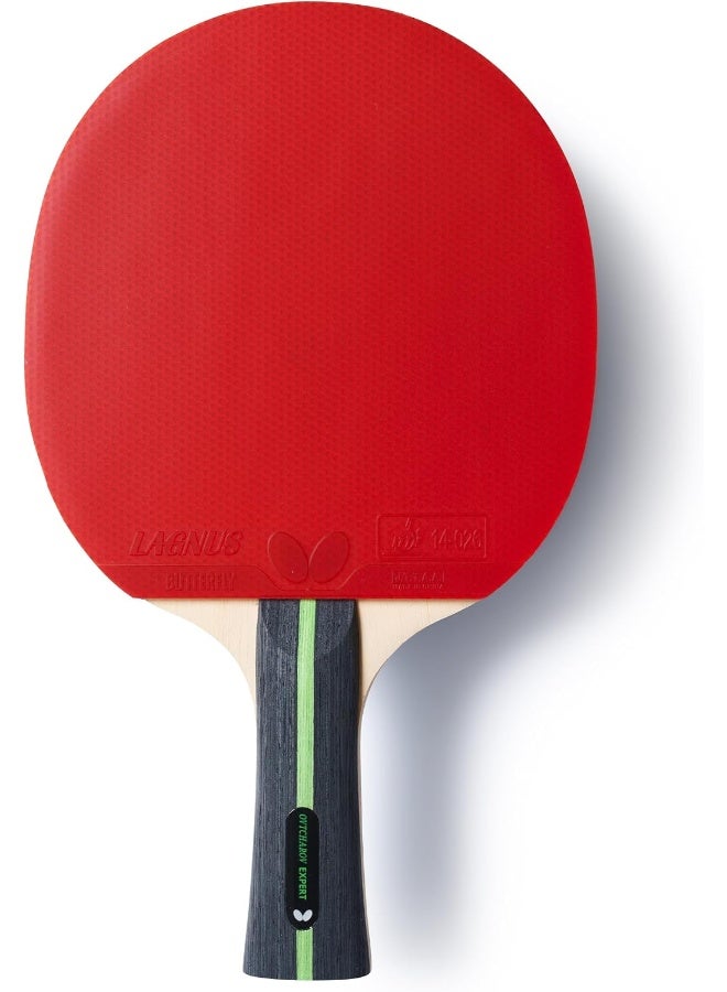 Butterfly Ovtcharov Expert Table Tennis Bat, Professional Table Tennis Bat for Advanced & Competition Players, ITTF Approved for Competitions, Extremely Grippy/Sticky Pads for Maximum Spin - Image 2