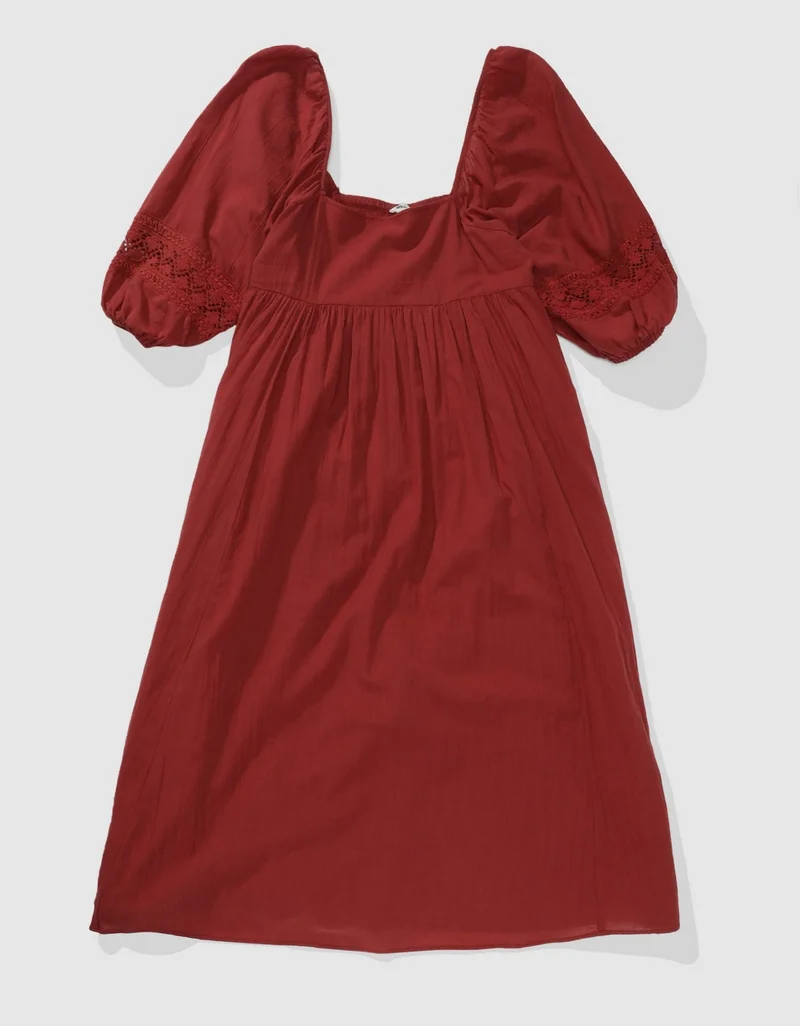 Aerie  Aerie Crochet Midi Dress for Women | Best Price UAE