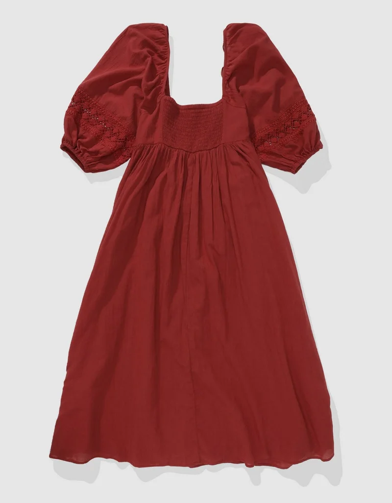 Aerie  Aerie Crochet Midi Dress for Women | Best Price UAE