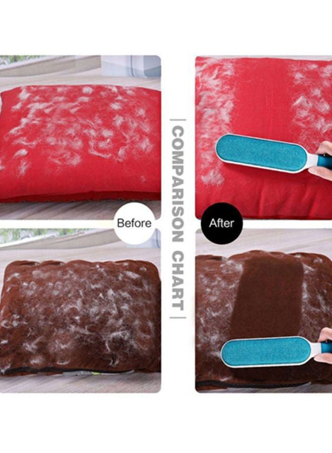 NIBEMINENT Pet Hair Removal Brush White/Blue - Image 5