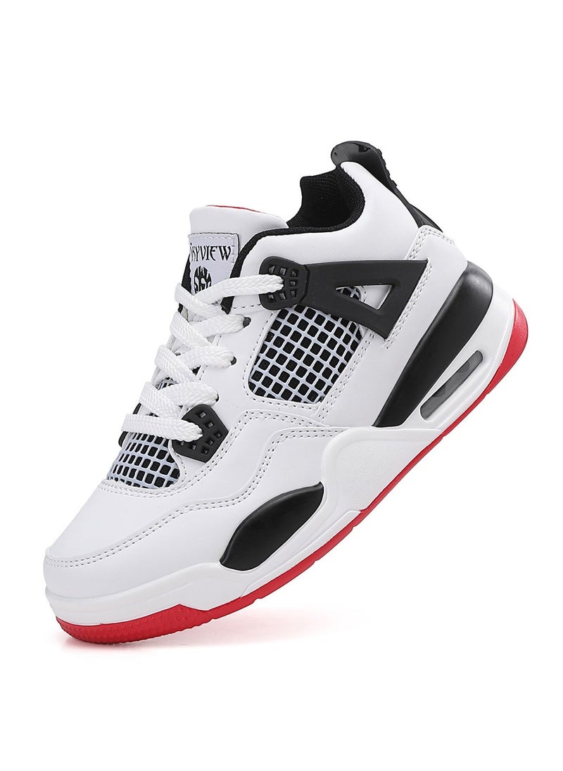 Sky View Kid Shoes Boys Girls Sneakers Lace Up Skate Shoes Durable Walking Casual Shoes - Image 2