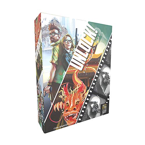 Asmodee UNLOCK! Epic Adventures Card Game - Escape Room-Inspired Cooperative Adventure, Fun Family Game for Kids and Adults, Ages 10+, 1-6 Players, 1 Hour Playtime, Made by Space Cowboys - Image 1
