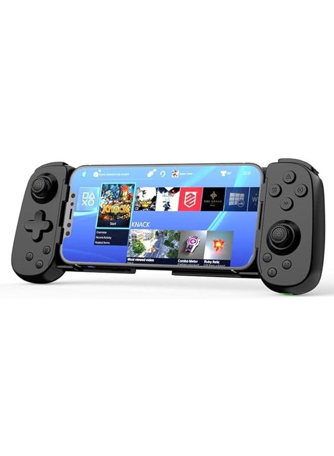 【Black D6】 【2023 Latest】 mobile game controller for iPhone, Android, XBox, Windows, Mac, Apple, Switch, Steam, Moonlight | - Image 1