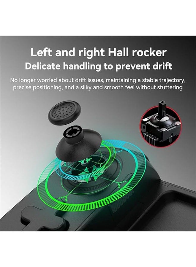 【Black D6】 【2023 Latest】 mobile game controller for iPhone, Android, XBox, Windows, Mac, Apple, Switch, Steam, Moonlight | - Image 4