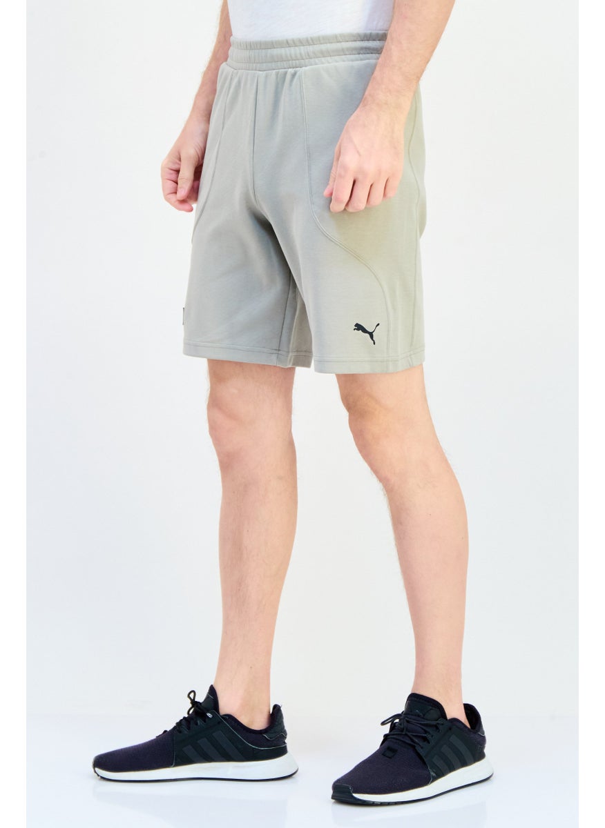 PUMA Men Sportswear Fit Drawstring Outdoor Short, Grey  - Image 2