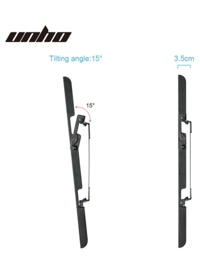 Tilting TV Wall Mount, TV Wall Mount for 32-85 Inch TV, Monitor Wall Mount for LED LCD Plasma 15˚ Tilting Load 60 kg VESA Max 800 x 400 with Level - Image 5